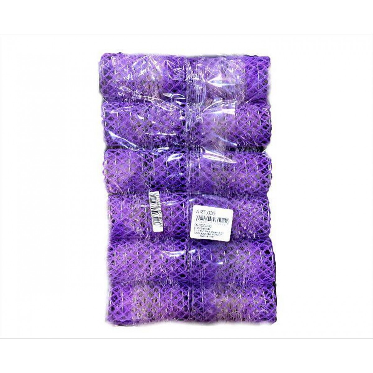 Roller blinds Purple 12 pieces sachet 35mm