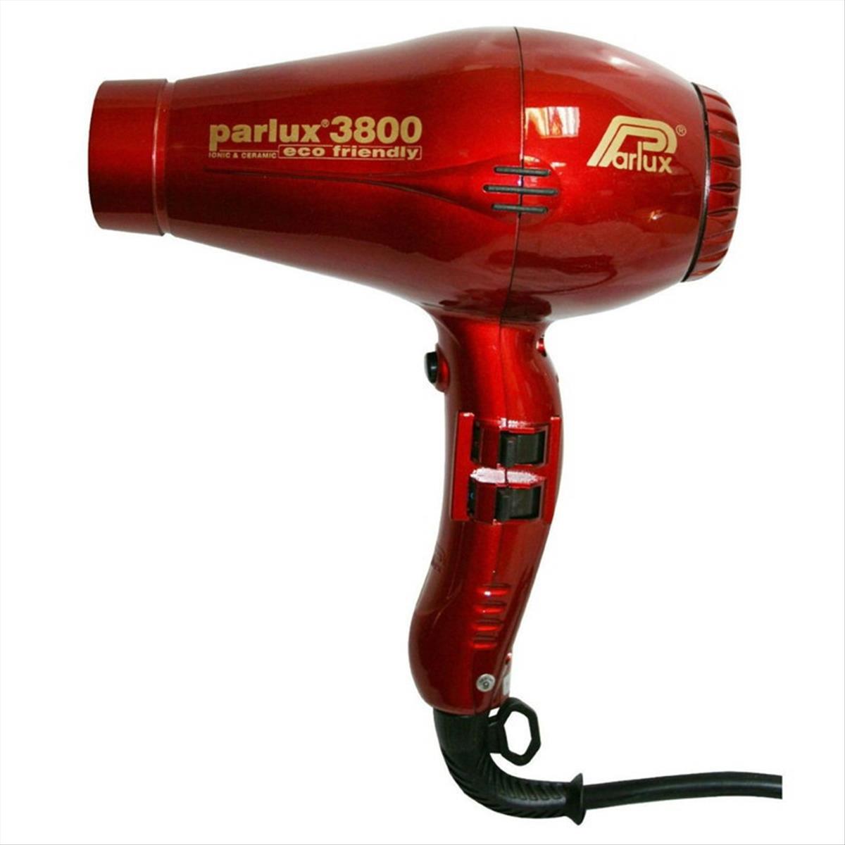 Hair dryer Parlux 3800 red 2100 watt ionic edition