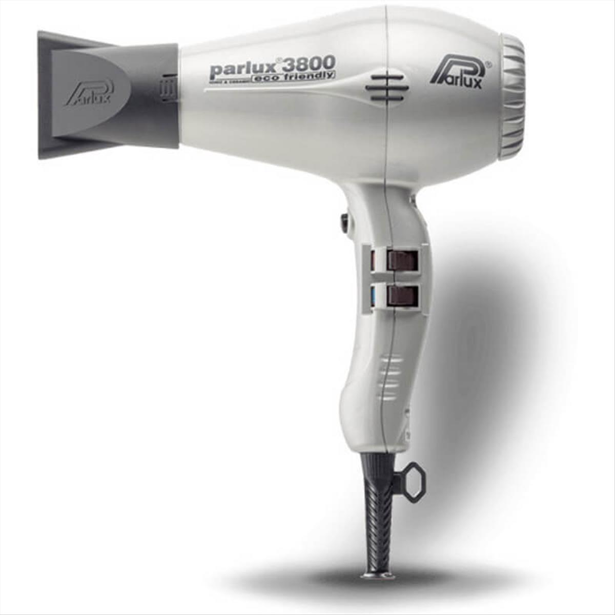 Hair dryer Parlux 3800 silver 2100 watt ionic edition