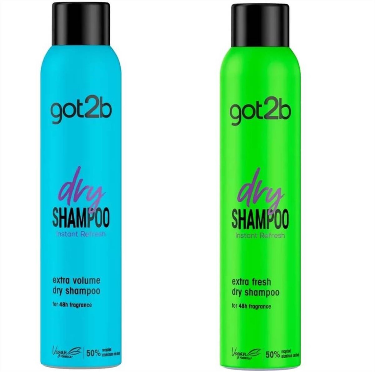 Ξηρό Σαμπουάν Got2b Dry Shampoo 200ml