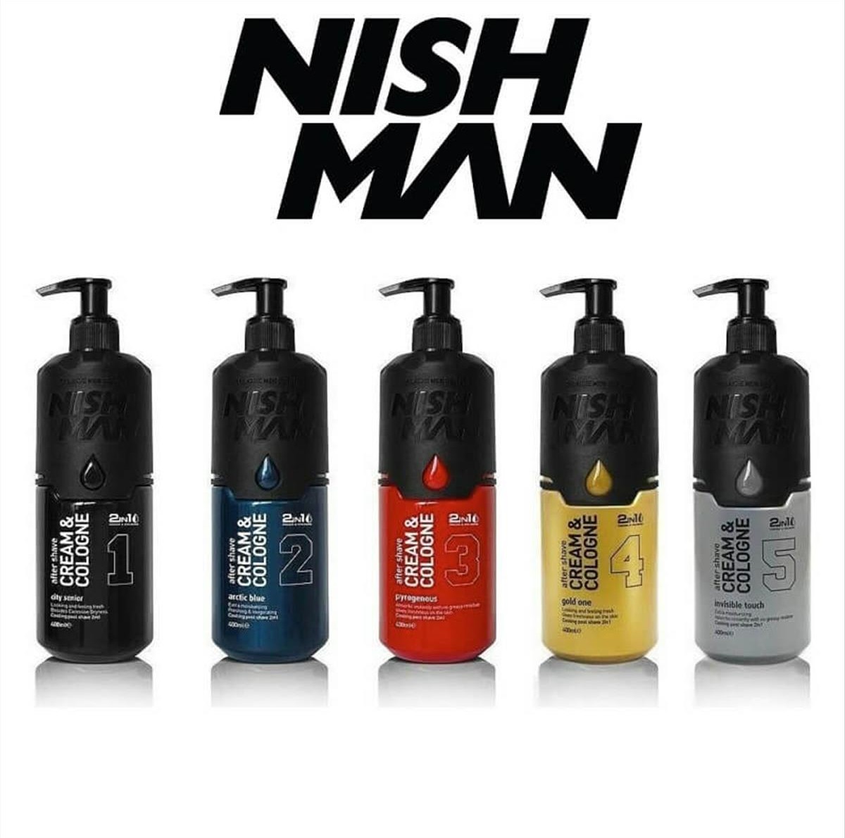 Nishman After Shave Cream & Cologne 400ml