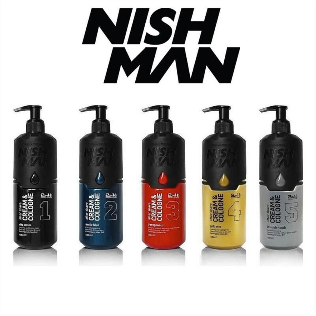 Nishman After Shave Cream & Cologne 400ml