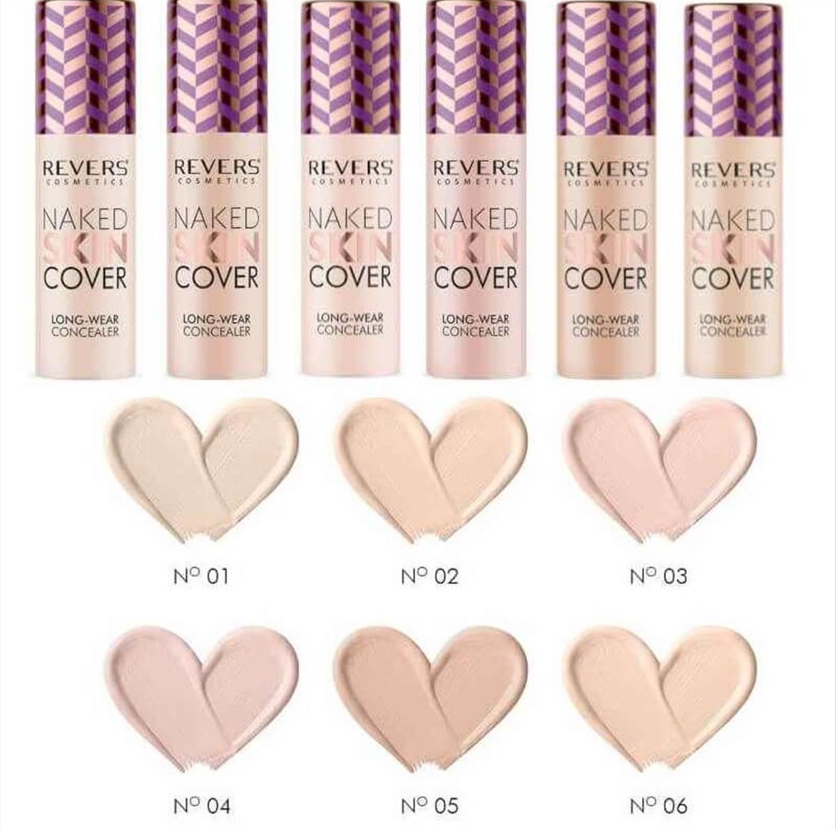 Revers Naked Skin Cover Concealer 5.5gr