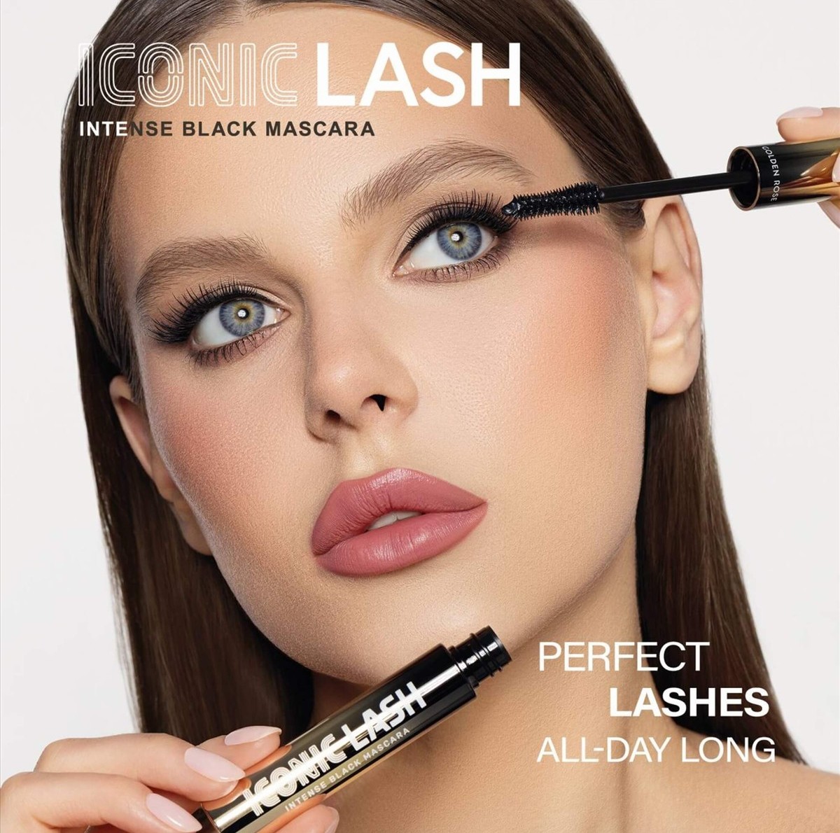 Mascara Iconic Intense Black Golden Rose