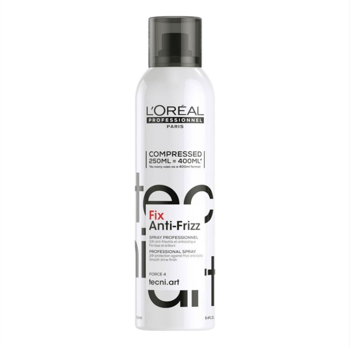 L'Oreal Tecnk Art Fix Anti-Frizz Λακ Force 4 - 250ml