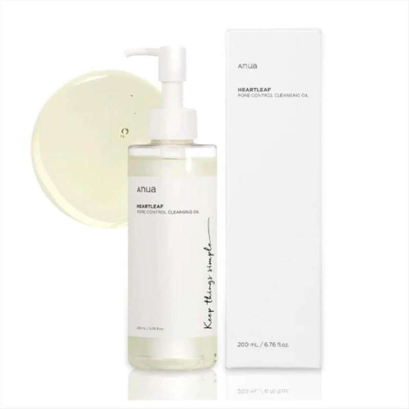 Heartleaf pore control cleansing oil 200ml Anua