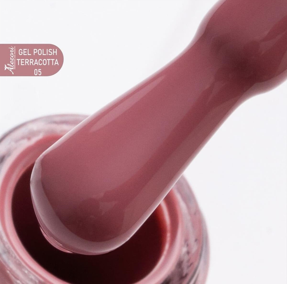 Alezori Semi-Permanent Gel Polish 05 Terracotta 15ml
