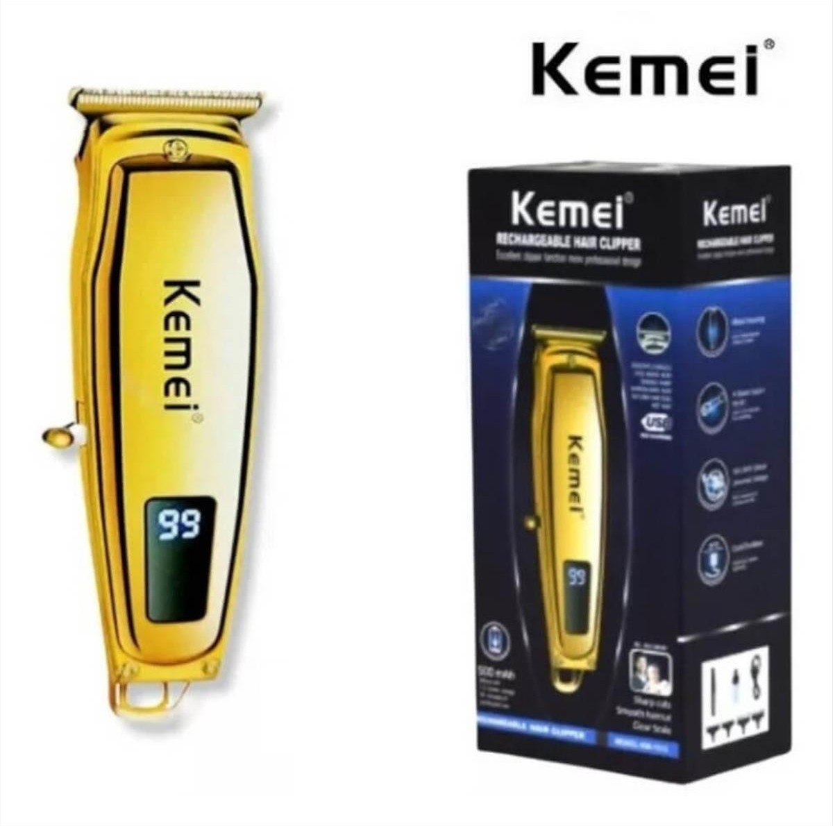 Kemei Hair Trimmer Μαλλιών KM-1313