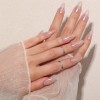 Bluesky Nail Art Powder YGF04 Moonshine Pearl White 05g