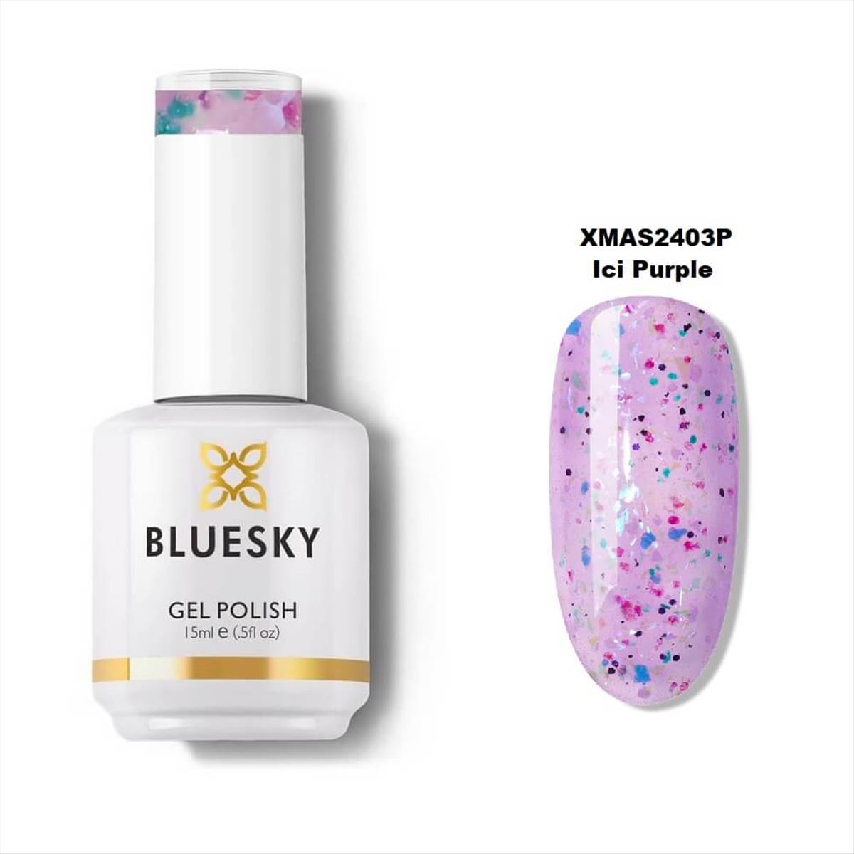 Bluesky Uv Gel Polish XMAS2403P Ici Purple 15ml