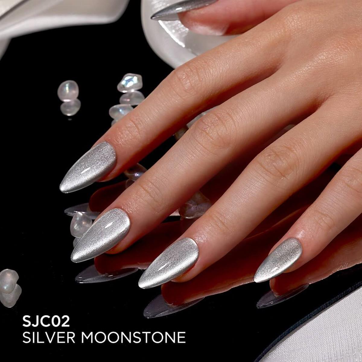 Bluesky Uv Gel Polish SJC02P Silver Moonstone 15ml