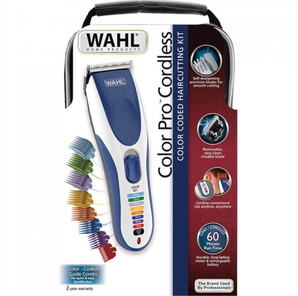 Wahl Color Pro Cordless Blue 9649