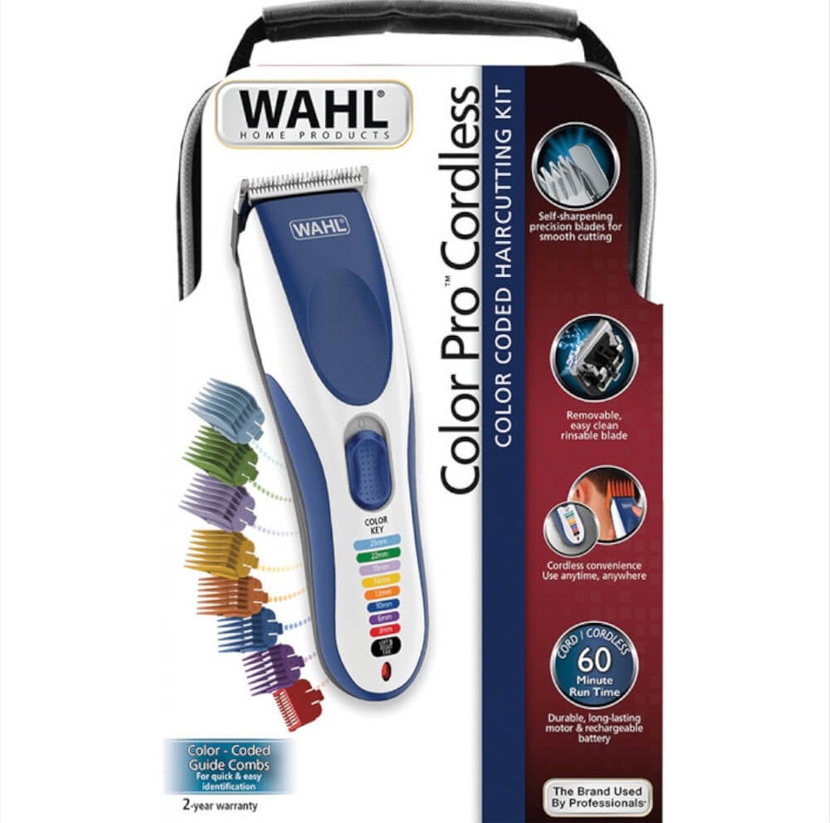 Wahl Color Pro Cordless Blue 9649