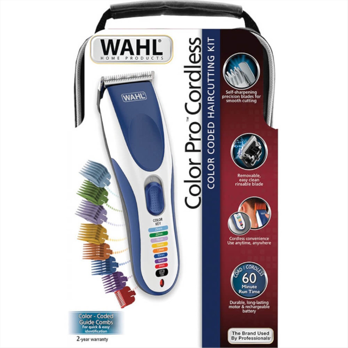 Wahl Color Pro Cordless Blue 9649