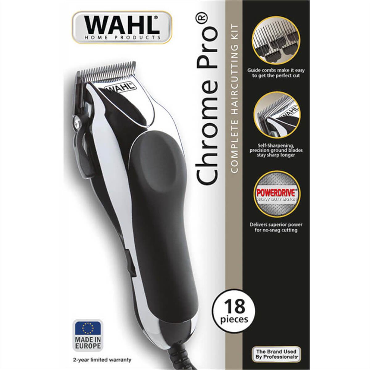 Wahl Chrome Pro Κουρευτική Μηχανή Ρεύματος