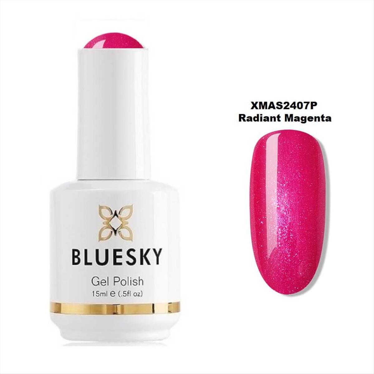 Bluesky Uv Gel Polish XMAS2407P Radiant Magenta 15ml