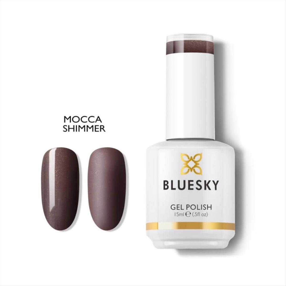 Bluesky Uv Gel Polish A014A Mocca Shimmer 15ml