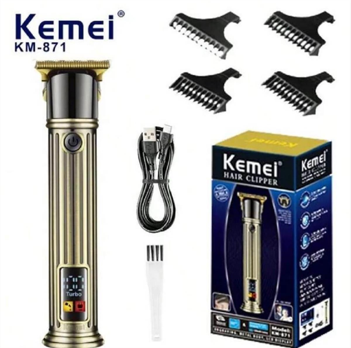 Trimmer Hair Kemei KM-871