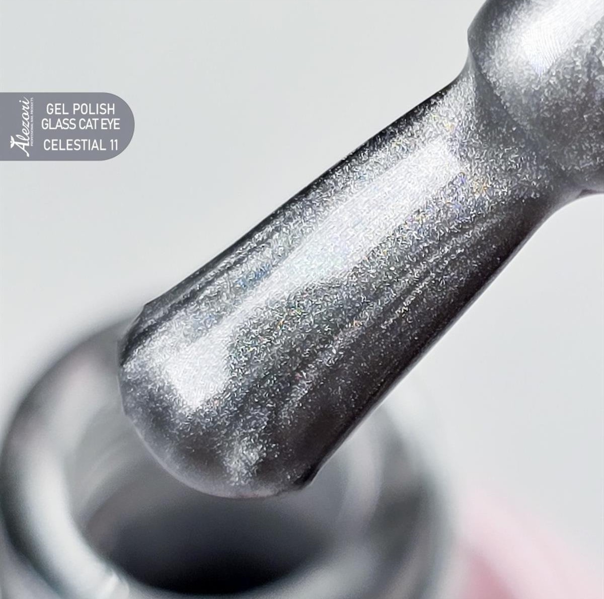 Semi-permanent gel polish cat eye celestial 11 15ml Alezori