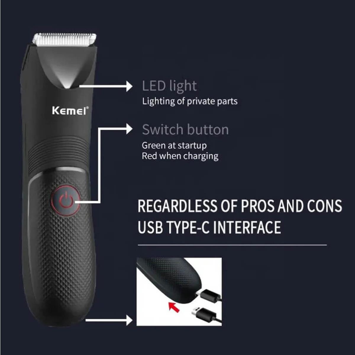 Hair Trimmer Kemei KM-1838