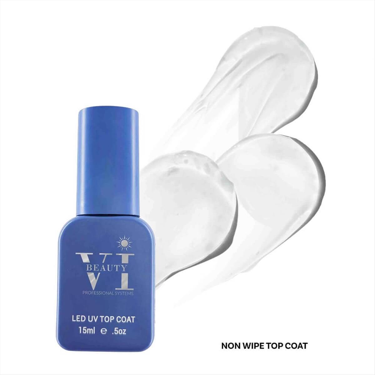 Soak Off Nails Vi Beauty Top Coat 15ml