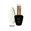 Soak Off Nails Vi Beauty Gold Flake Top Coat 15ml