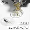 Ημιμόνιμο βερνίκι νυχιών Vi Beauty Gold Flake Top Coat 15ml