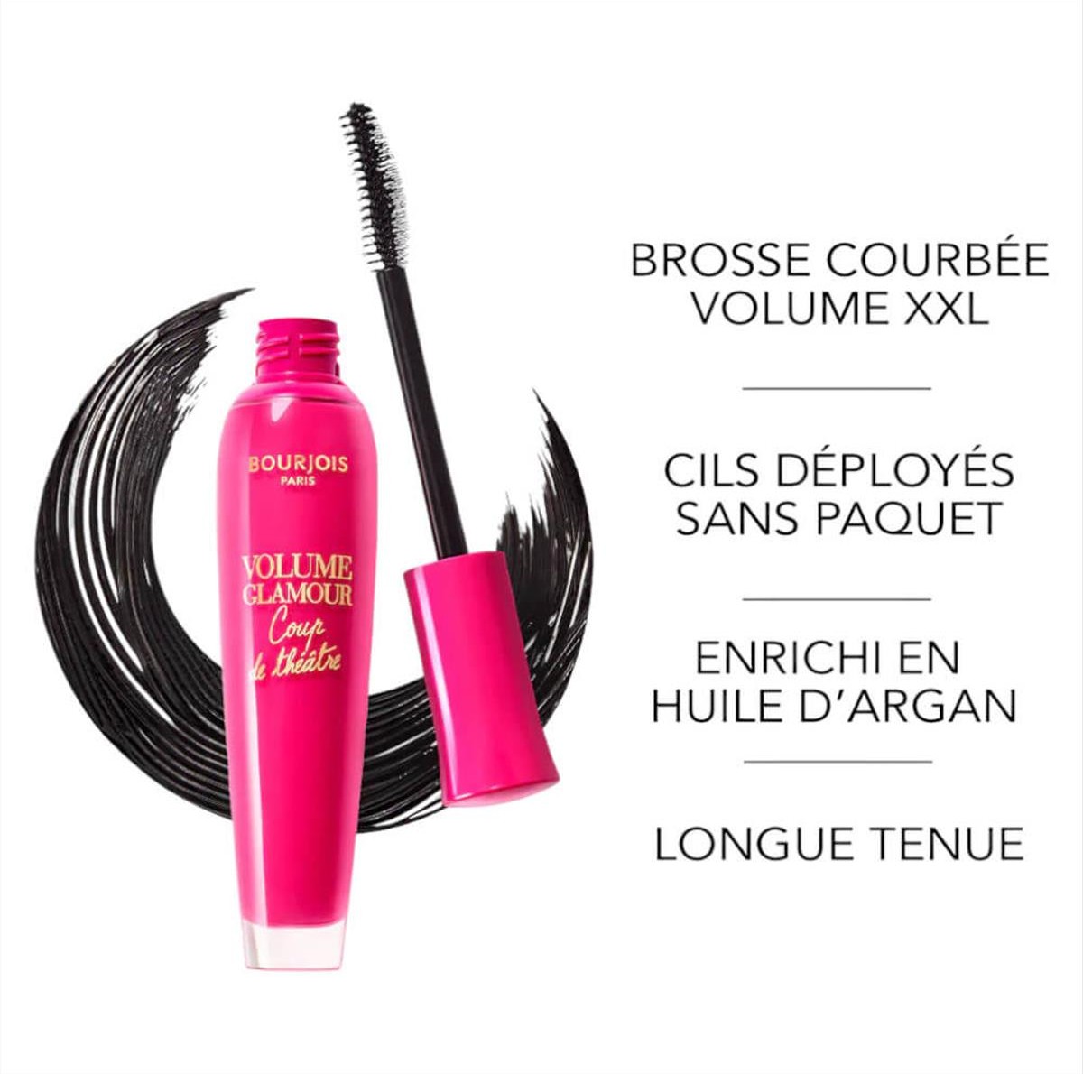 Bourjois Μάσκαρα Volume Glamour Coup De Theatre Black