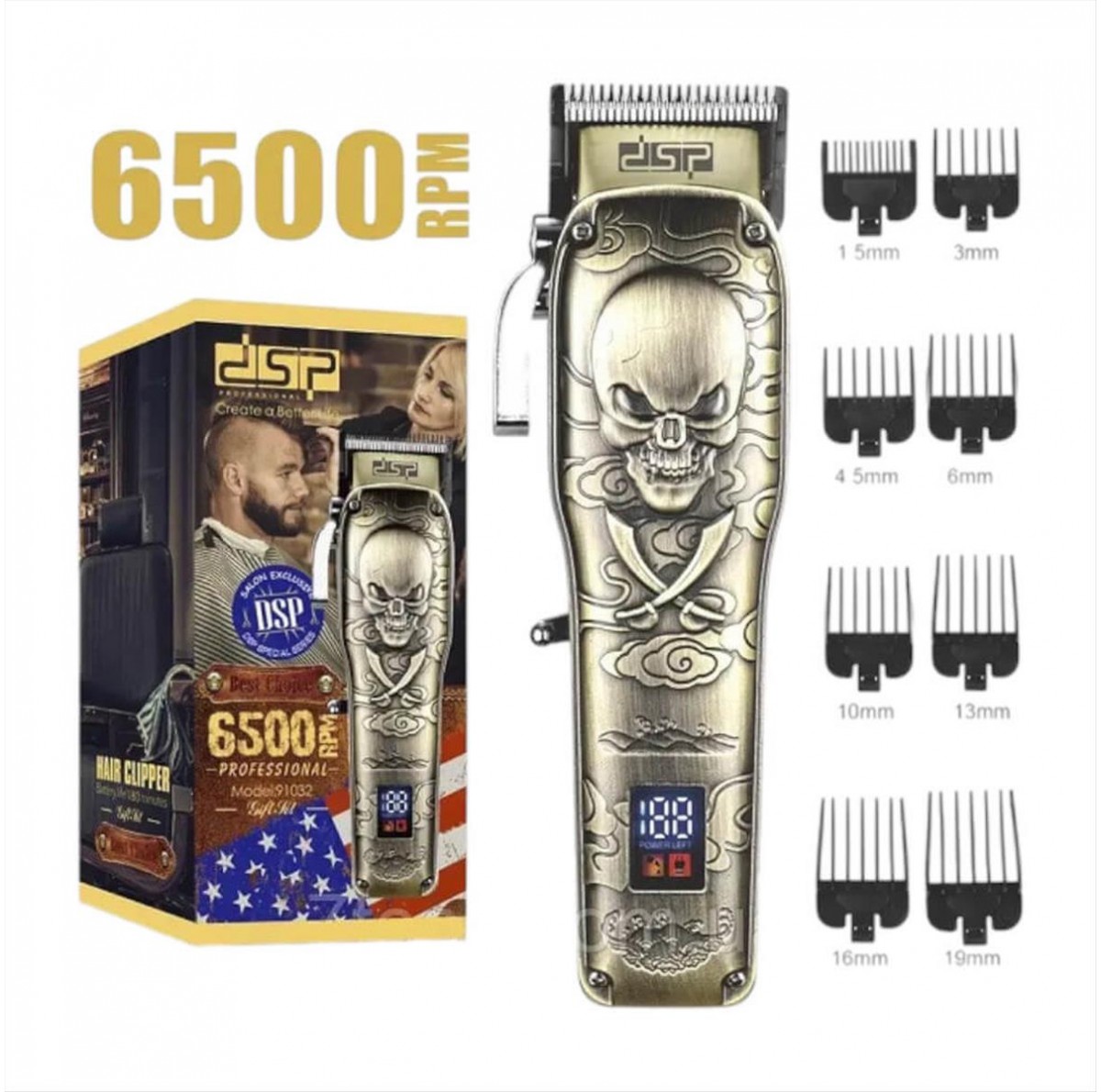 Hair Clipper DSP 6500prm Mod 91032