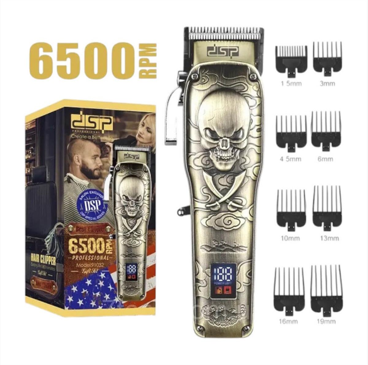 Hair Clipper DSP 6500prm Mod 91032