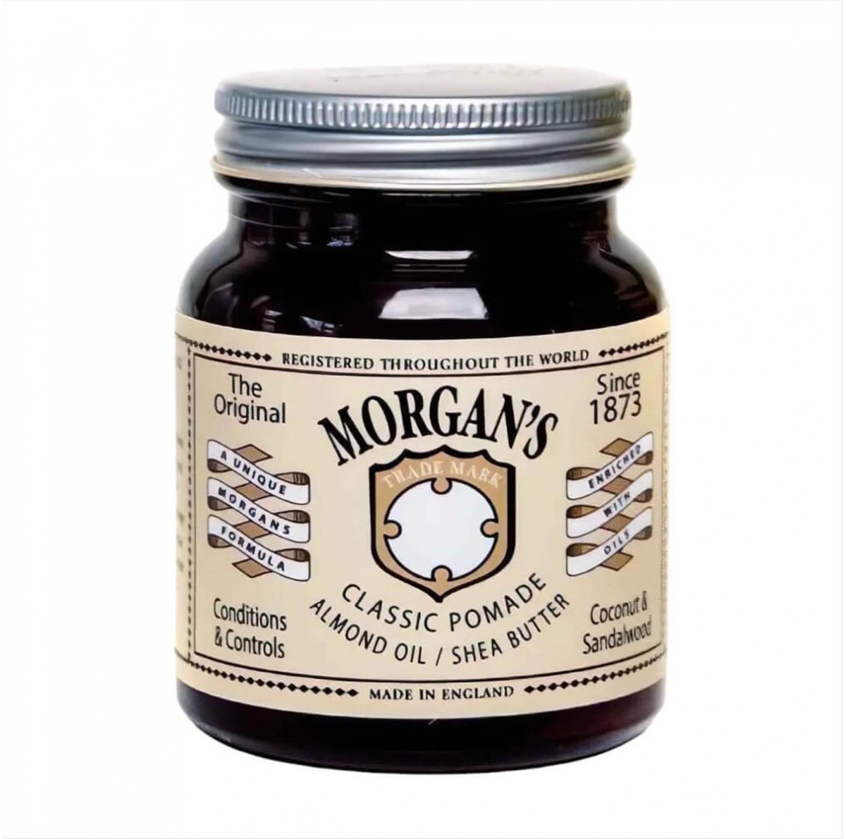 Morgan's Classic Pomade Almond Oil & Shea Butter 100gr