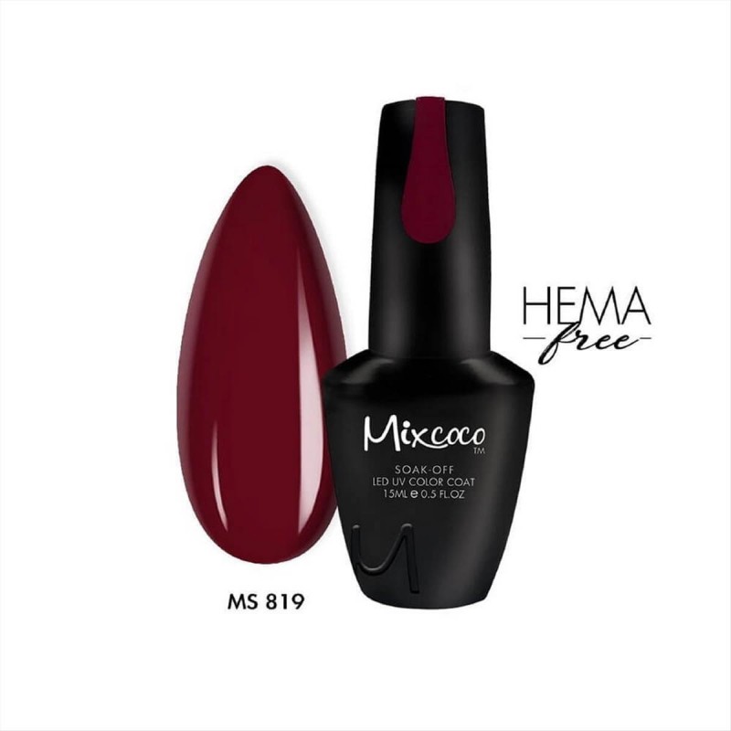 Ημιμόνιμο βερνίκι νυχιών Mixcoco MS819 15ml