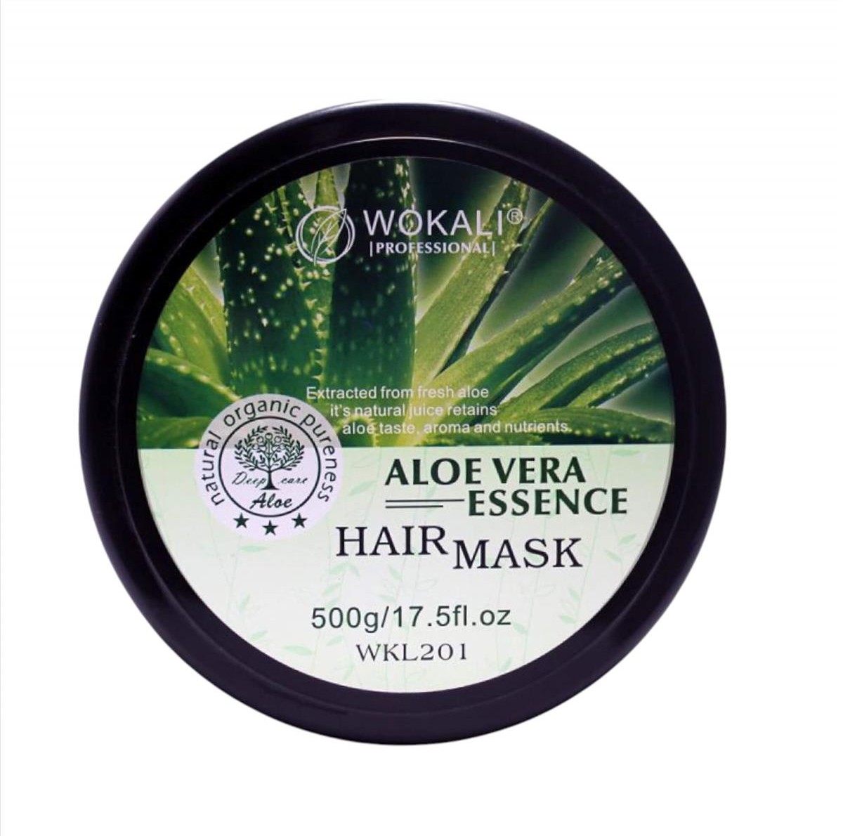 Μάσκα Μαλλιών Wokali Aloe Vera Essence 500g