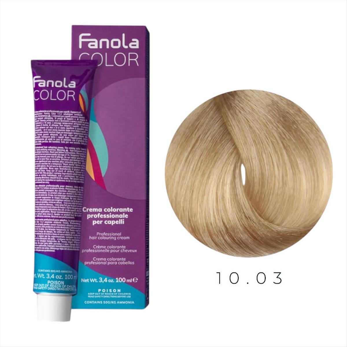 Hair Colouring Cream10.03 Fanola 100ml