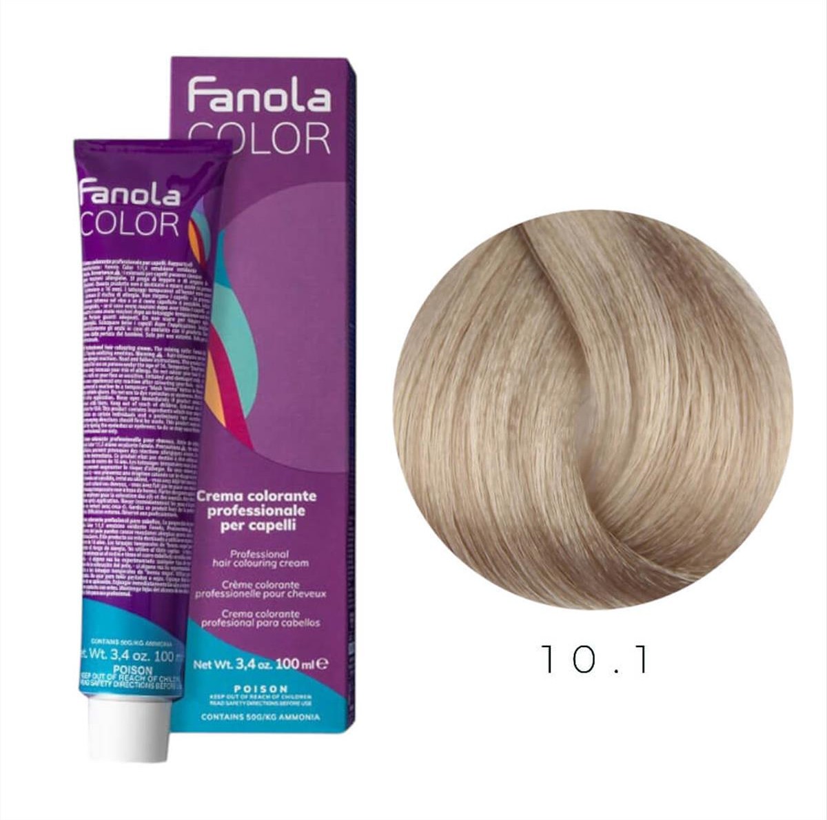Βαφή Μαλλιών Fanola  10.1 Ξανθό πλατινέ σαντρέ 100ml