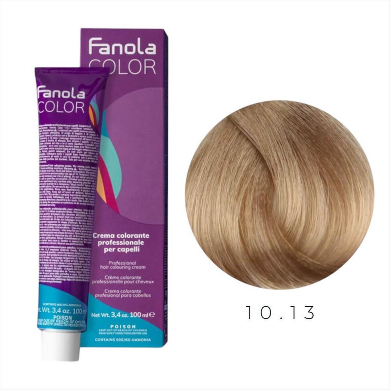 Βαφή Μαλλιών Fanola  10.13 Ξανθό πλατινέ μπέζ 100ml