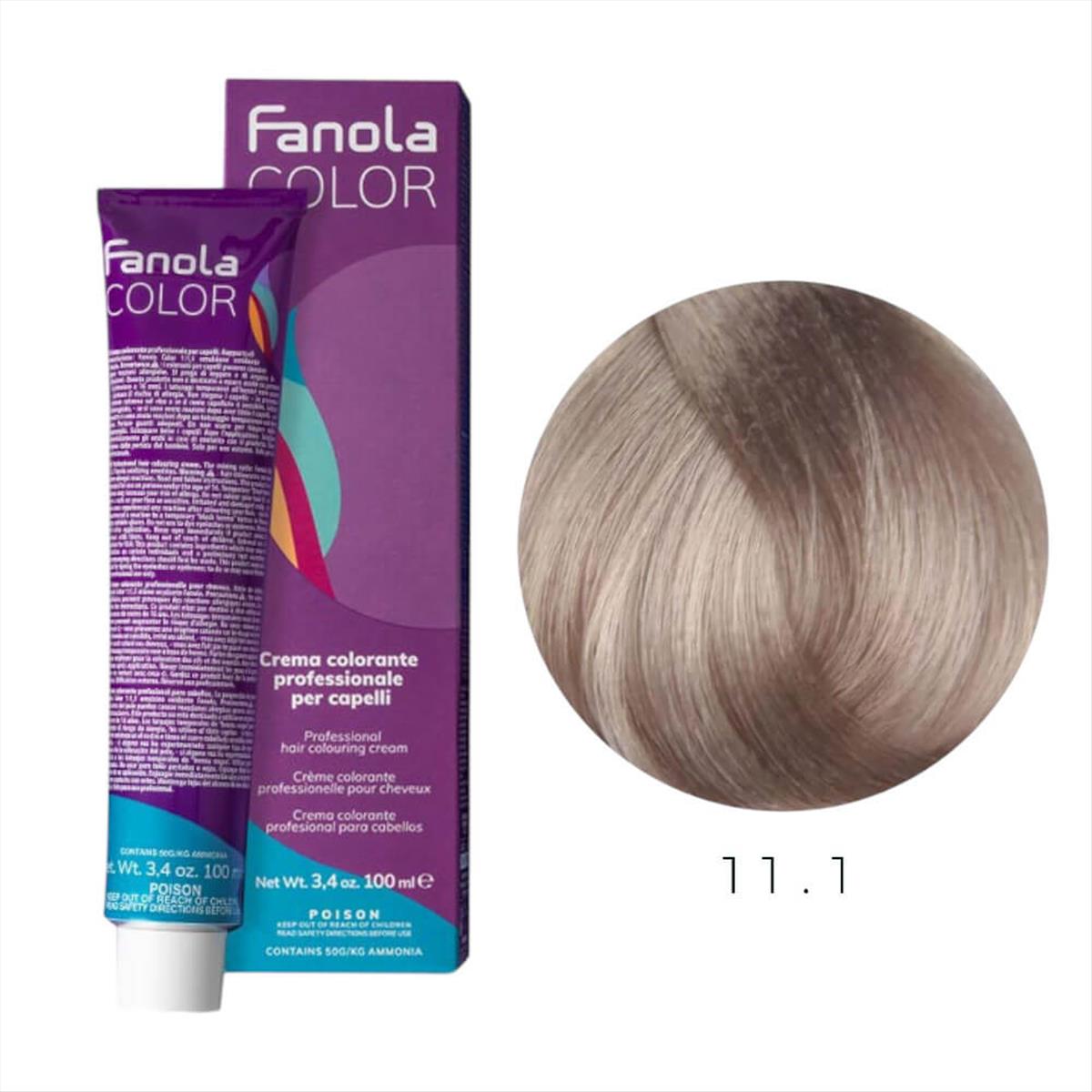 Hair Colouring Cream 11.1 Fanola 100ml