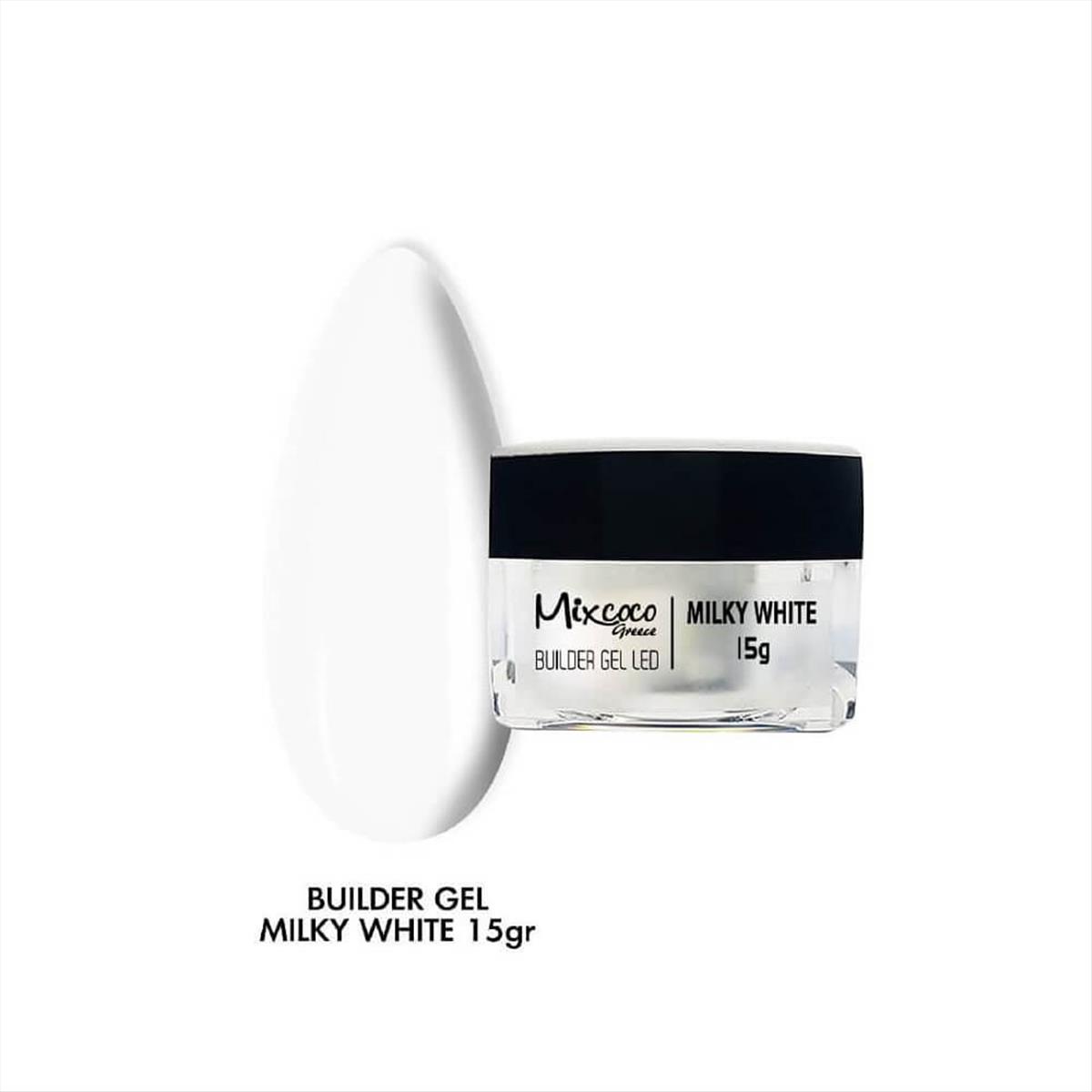 Builder Gel Milky White Mixcoco 15g