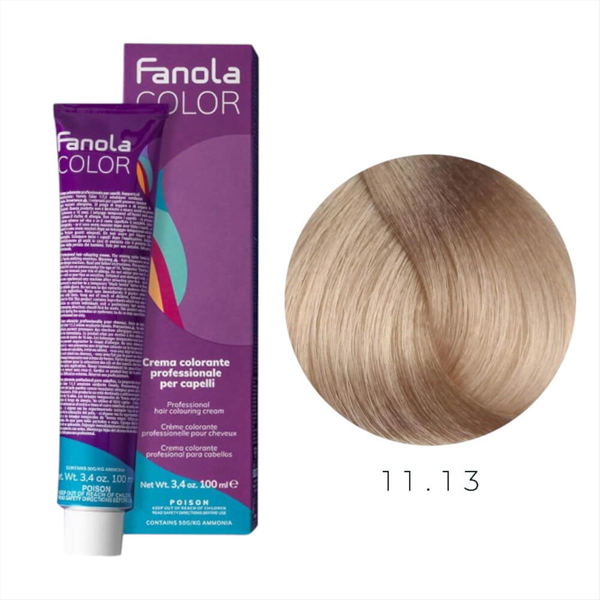 Hair Colouring Cream 11.1 Fanola 100ml