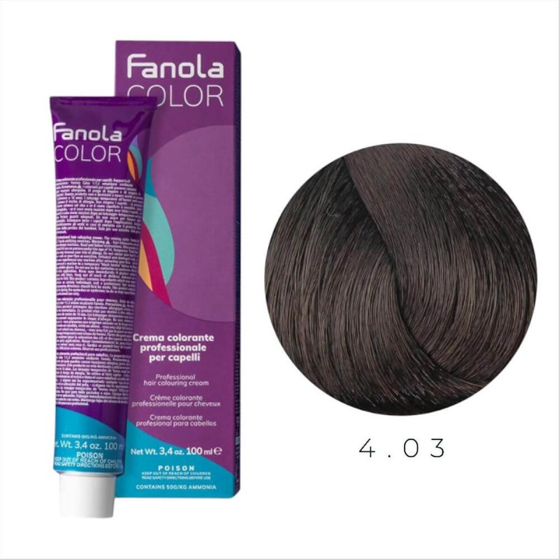 Hair Colouring Cream 4.03 Fanola 100ml