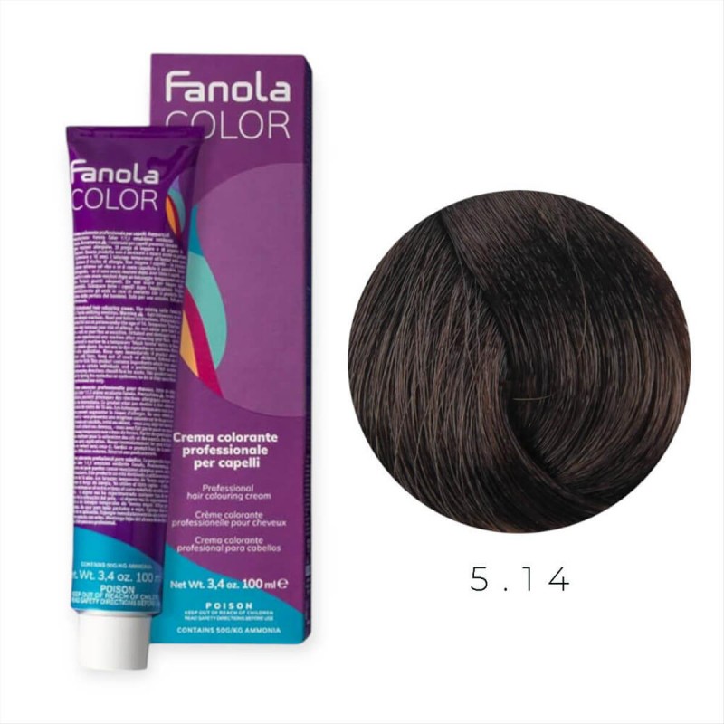 Βαφή Μαλλιών Fanola 5.14 Σοκολατί 100ml