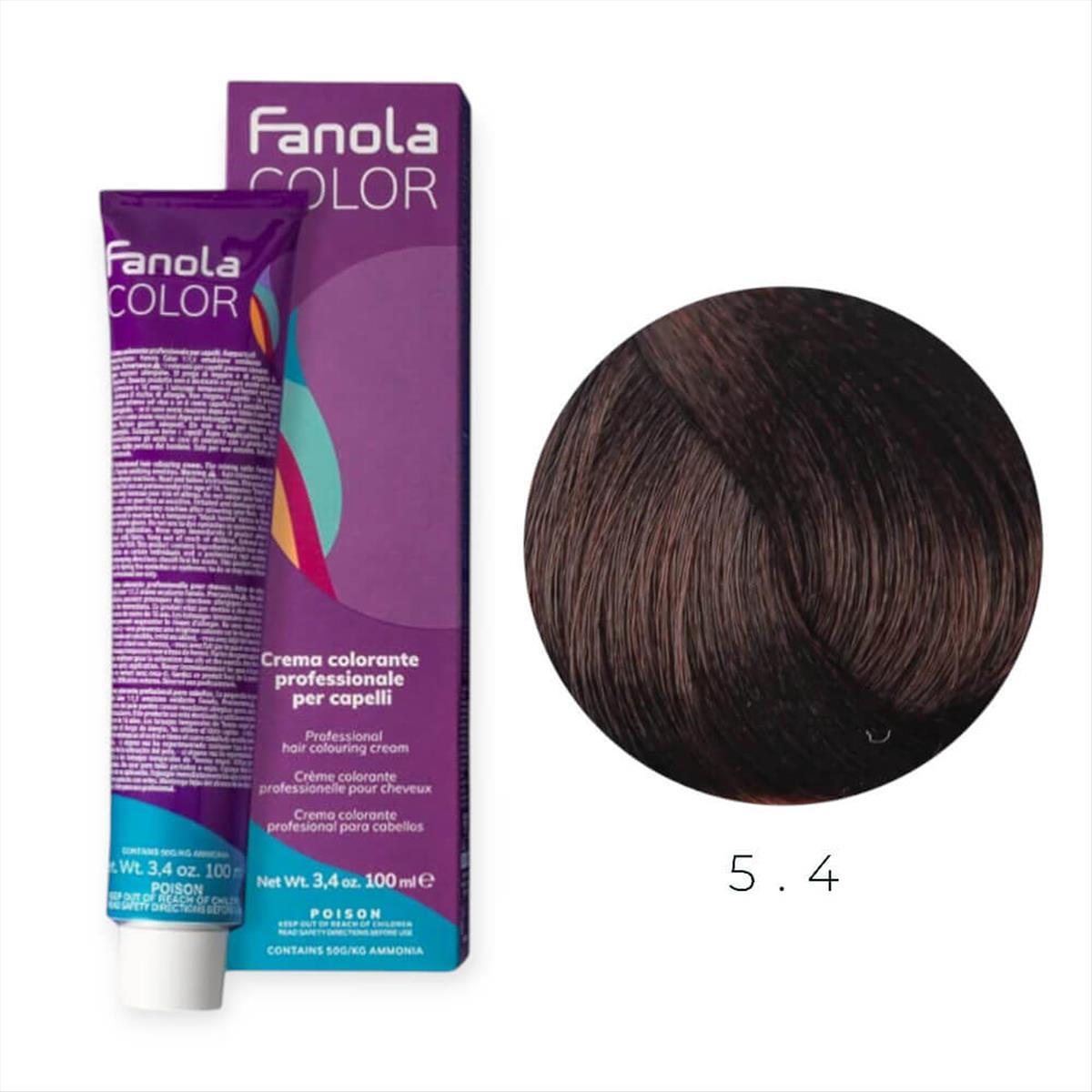 Hair Colouring Cream 5.4 Fanola 100ml