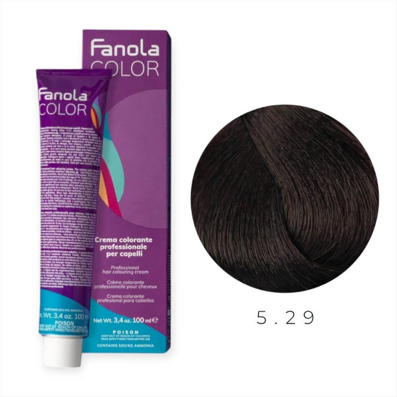 Βαφή Μαλλιών Fanola 5.29 Σοκολατί έξτρα 100ml
