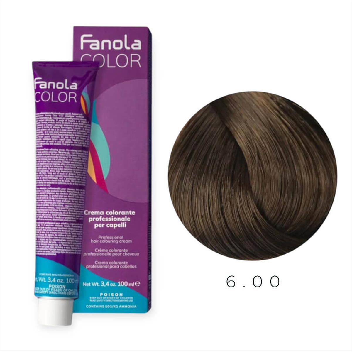 Hair Colouring Cream 6.00 Fanola 100ml