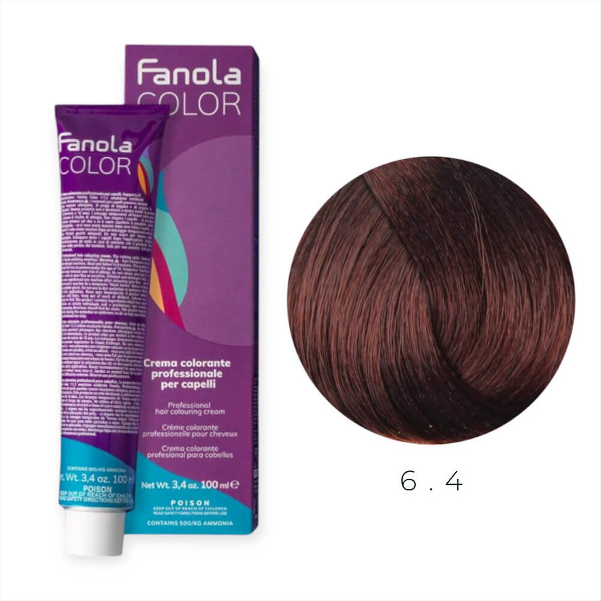 Hair Colouring Cream 6.4 Fanola 100ml