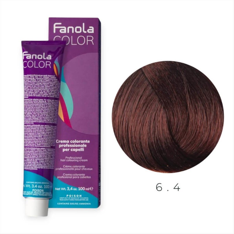 Hair Colouring Cream 6.4 Fanola 100ml