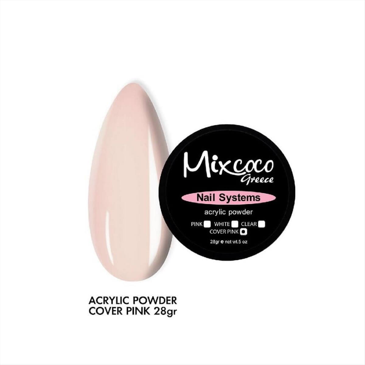 Acrylic Powder Cover Pink Mixcoco 28g