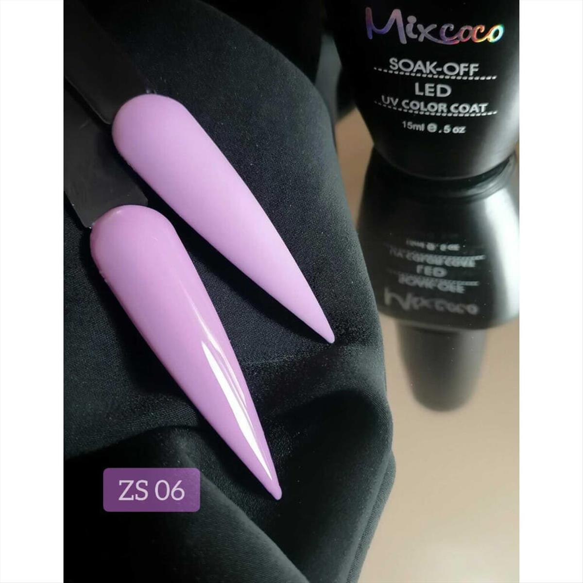 Soak Off Nails Mixcoco ZS-06 15ml