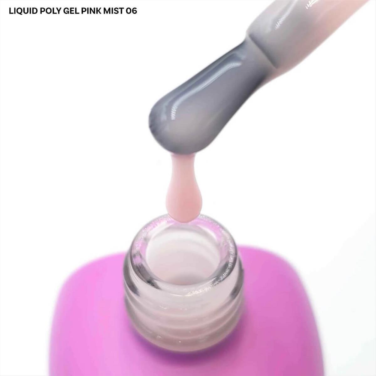 Liquid Poly Gel 06 Pink Mist Vi Beauty 15ml