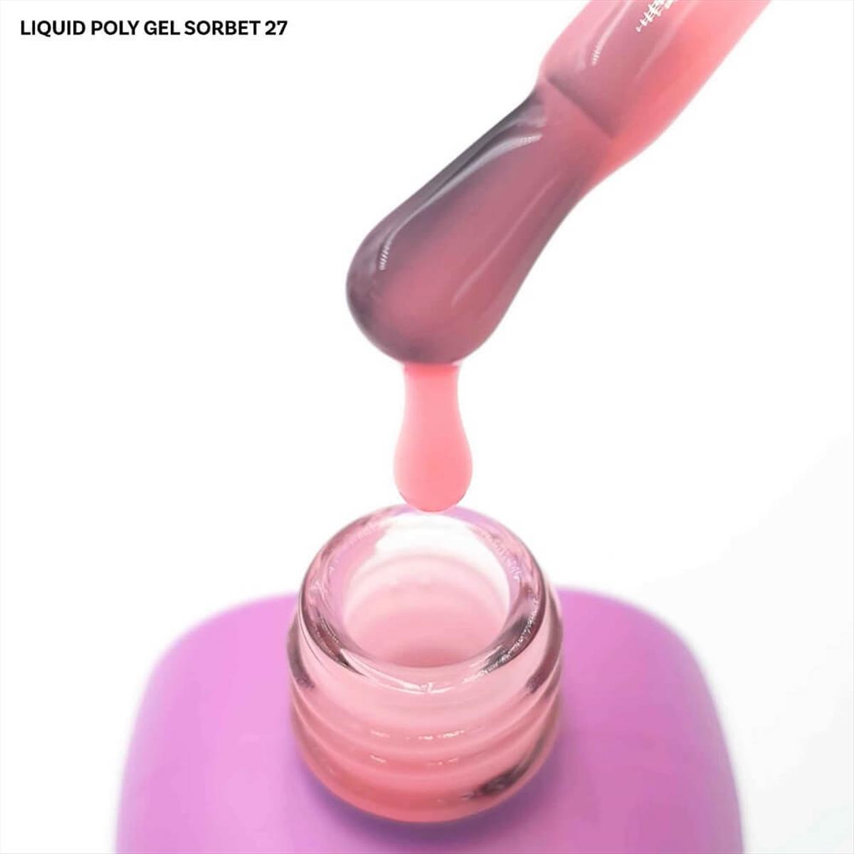 Liquid Poly Gel 27 Sorbet Vi Beauty 15ml